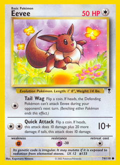 most expensive eevee pokemon card Eevee - Legendary Collection #74 Price & Value
