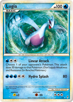 lugia pokemon card worth Ancient Origins 68 Lugia EX CGC 7 - Subgrades main image 0