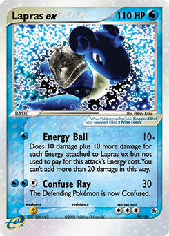 Lapras ex - Ruby & Sapphire #99 Price & Value | PokeScope
