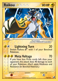 rare raikou card Raikou ☆ - Unseen Forces #114 Price & Value