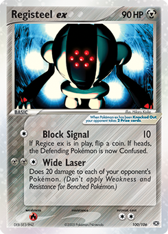 registeel pokemon card value Registeel ex - Emerald #100 Price & Value