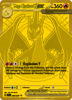 メガリザードンYex ☆☆☆(MUR) 294/217 Ascended He… Mega Charizard Y ex - Ascended Heroes #294 Price & Value | PokeScope