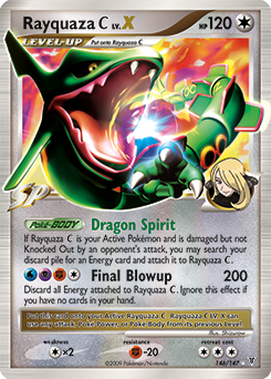 Rayquaza C LV.X - Supreme Victors #146 Price & Value | PokeScope