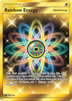 Rainbow Energy - Celestial Storm #183 Price & Value | PokeScope